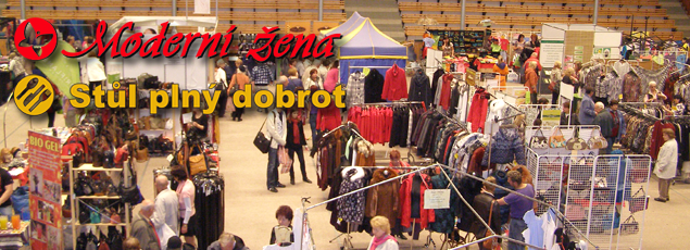 Moderní žena a Stůl plný dobrot Plzeň